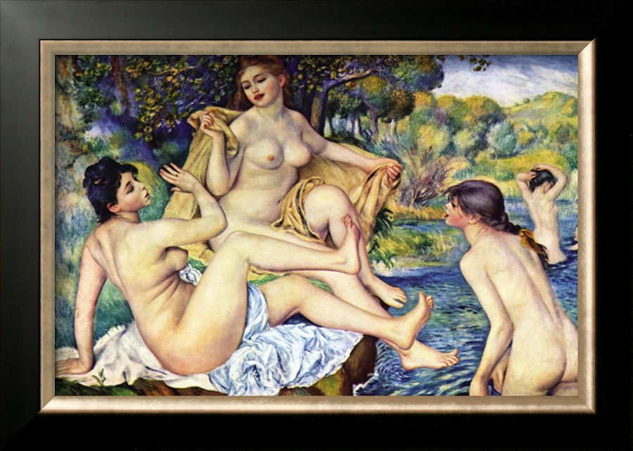 The Bathers, 1887 by Pierre Auguste Renoir